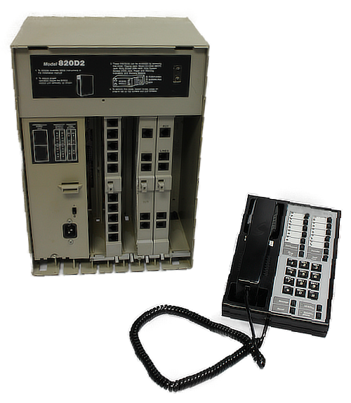 Merlin 820D2 Control Unit with Bis10 Phone 2